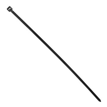 Cinchos de plástico negro de 6" con 100 piezas 1747 Adir