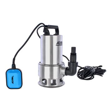 Bomba sumergible para agua sucia uso rudo 1 HP 2393 Adir
