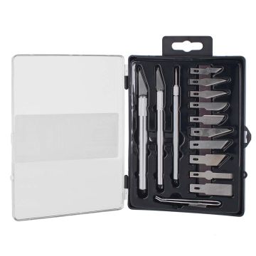 Kit profesional de cuchillas 17 piezas 3602 Tulplus 