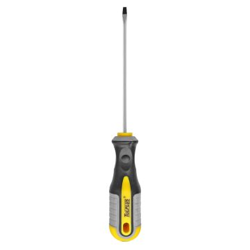 Desarmador punta plana con mango confort grip 1/8" x 4" 3700 Tulplus 