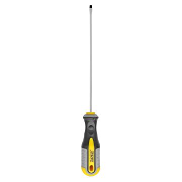 Desarmador punta plana con mango confort grip 1/8" x 8" 3701 Tulplus 