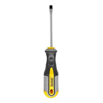 Desarmador punta plana con mango confort grip 1/4" x 4" 3704 Tulplus 