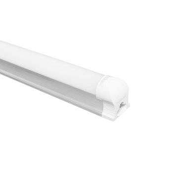 Luminario de LED T8 mate con base integrada de aluminio 21 W luz cálida 4316 Adir