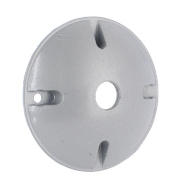 Tapa redonda para la intemperie 1 toma 5577 Adir