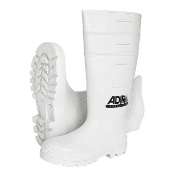 Bota de hule blanca sanitaria #28 568 Adir