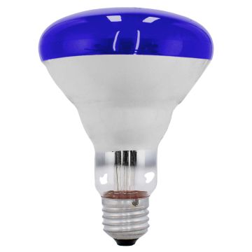 Lámpara incandescente tipo reflector BR30 75 W Azul 6012 Adir