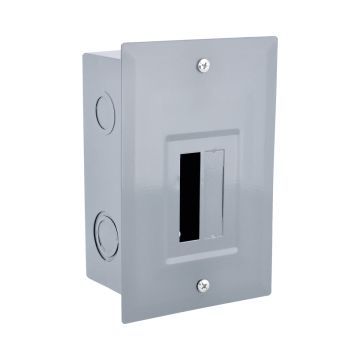 Centro de carga de 2 unidades 50 Amp empotrable 7052 Adir