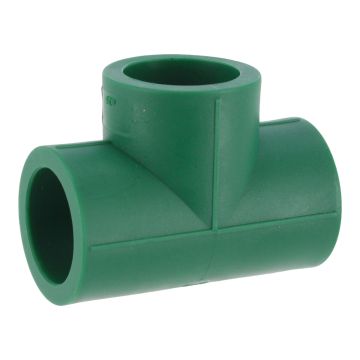 Tee Sencilla PPR 25 mm 7111 Maxflu