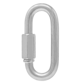 Bandola de acero con seguro 3-1/2" 7287 Adir