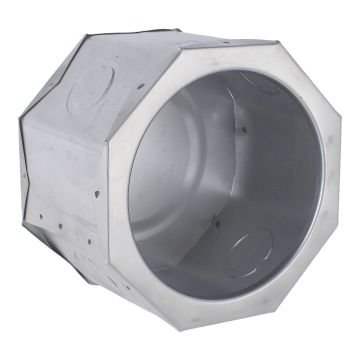Bote integral de hoja de lata R-20 8 cm 50 W 8663 Adir