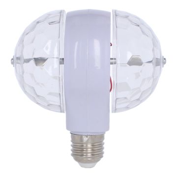 Lámpara bulbo doble RGB party 3 W 8972 Adir