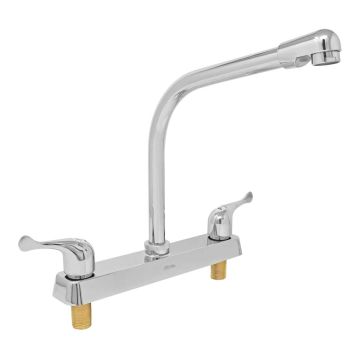 Mezcladora 8" para fregadero cuello tipo cobra 9202 Adir