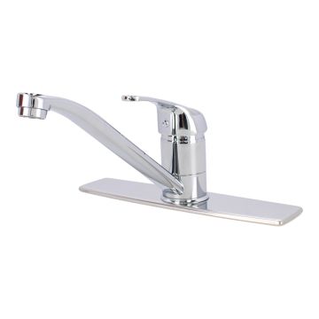 Monomando para fregadero cuello corto 9207 Adir