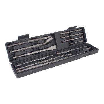 Juego de brocas y cinceles SDS plus 12 piezas 9415 Adir