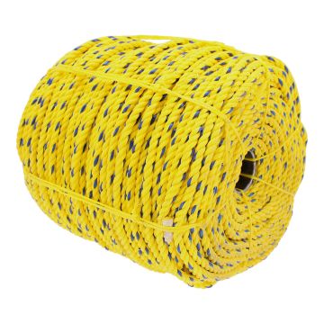 Lazo de polipropileno amarillo 10 mm x 10 Kg 9576 Adir