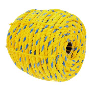 Lazo de polipropileno amarillo 16 mm x 10 Kg 9578 Adir