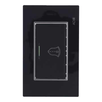 Placa con Timbre Tiffany Cristal 9792 Adir