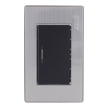 Placa con apagador sencillo Mayorca 9809 Adir