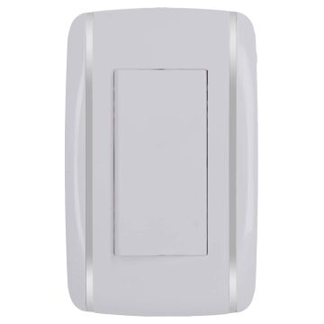 Placa con apagador de escalera Bali 9886 Adir