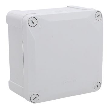 Caja estanca lisa hueso tornillo 100 x 100 x 55 mm CE101055LH ARGOS