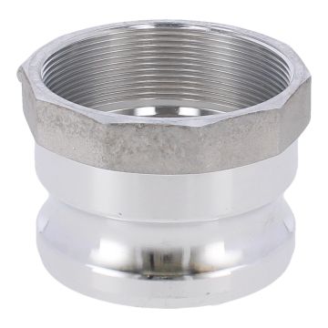 Adaptador camlock tipo A macho con rosca BSP 3" CMA-A3 Parazzini