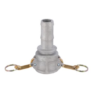 Cople conector camlock tipo C hembra con espiga 1" CMA-C1Parazzini
