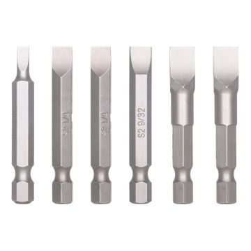 Juego de 6 puntas Planas combinadas largo 50 mm 7PDPLCOMB501 Bellota