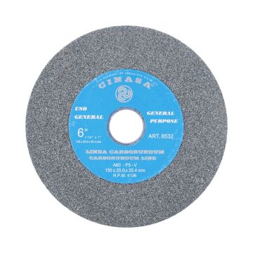 Piedra para esmeril 6" grano 60 8532 Cinasa