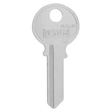 Llave en blanco para cerraduras DEX-40 4168 Dexter