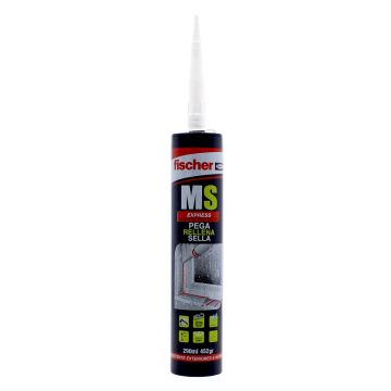 Sellador-adhesivo transparente 290 ml MS Express Fischer