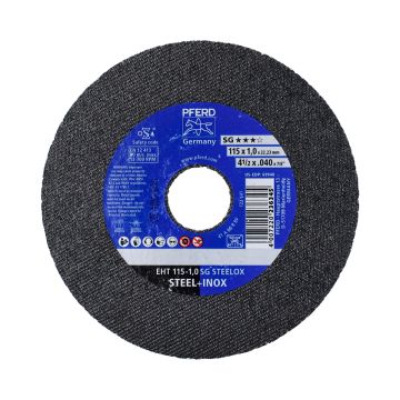 Disco para corte de acero inoxidable 4-1/2" SG STEELOX PFERD