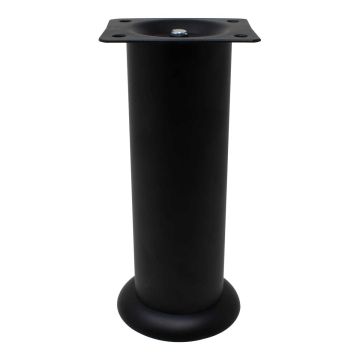 Pata para sofá y muebles 150 mm negro mate PS-2711 Bolder