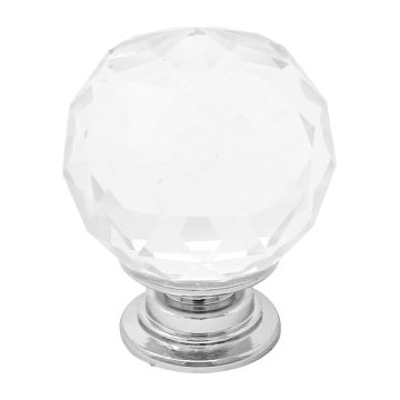 Jaladera botón tipo diamante esférico 30 mm JC-1230 Bolder