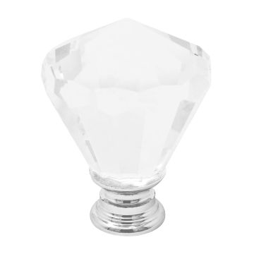 Jaladera botón tipo diamante cónico 30 mm JC-1240 Bolder