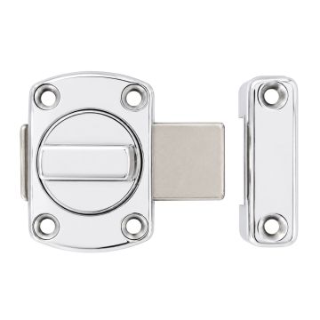 Cerrojo para puerta Zamak 55 x 56 mm cromo MC-61003 PORTER