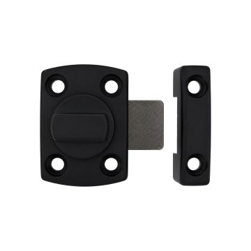 Cerrojo para puerta Zamak 42 x 43 mm negro MC-61004 PORTER
