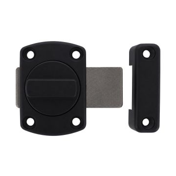 Cerrojo para puerta Zamak 55 x 56 mm negro MC-61005 PORTER