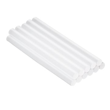 Barras de silicón transparente 1/2" x 4" con 12 piezas SW-811505002 Fumetax
