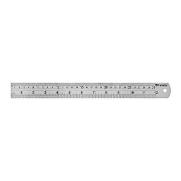Regla de acero inoxidable 30 cm SW-21401 Fumetax