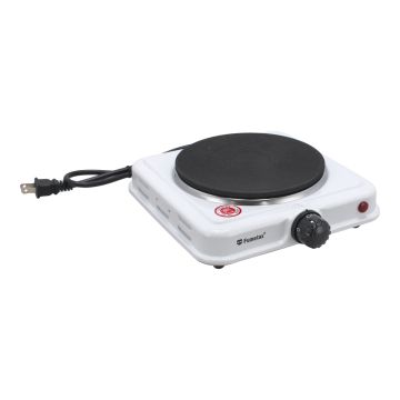 Parrilla eléctrica blanca de 1 quemador tipo disco SW-42408 Fumetax