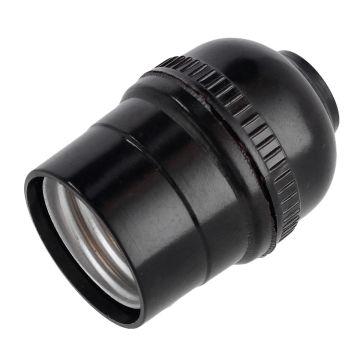 Porta lámpara sencillo negro FU0079 Fulgore