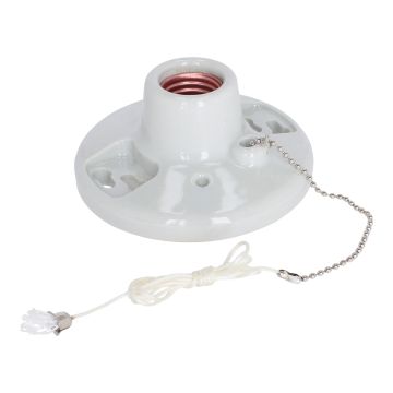 Portalámpara de porcelana con cadena FU0406 Fulgore