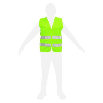 Chaleco supervisor poliéster amarillo 8CPOL-200AMAR-C Infra