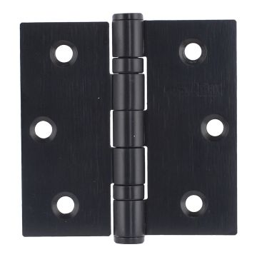 Bisagra con baleros 3" x 3" negro mate Power Turk