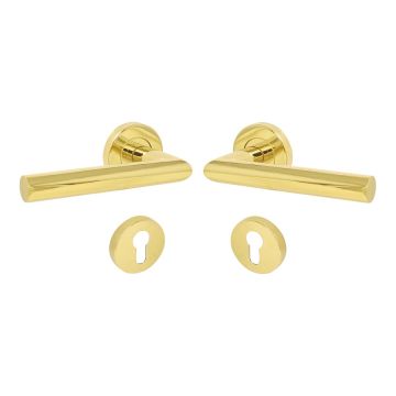 Conjunto Manija TROMS acero inoxidable latón brillante 9-0302-33 Soprano