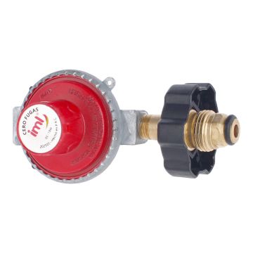 Regulador para gas L.P. de una vía con maneral para alta presión QC-19M IML