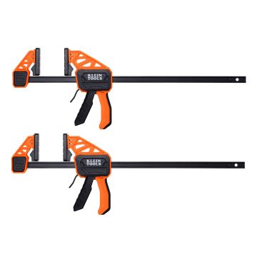 Juego de 2 Prensas Sargento de liberación rápida 12" 47551 Klein Tools