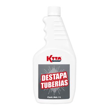 Destapa tuberías removedor de sarro para tuberías, 1 litro KTTA Products