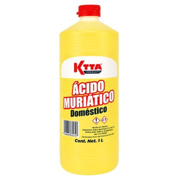 Ácido muriático doméstico 1 litros KTTA Products