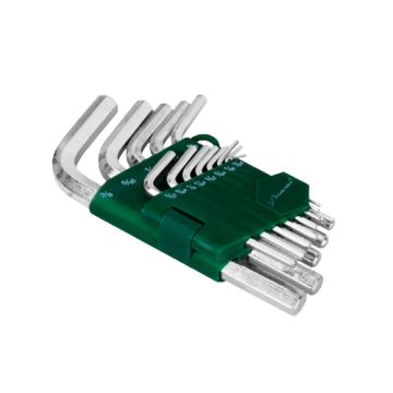 Juego de 13 llaves Allen estándar 2592 Lion Tools
